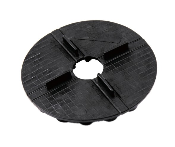 Plattenlager 10mm schwarz (60)