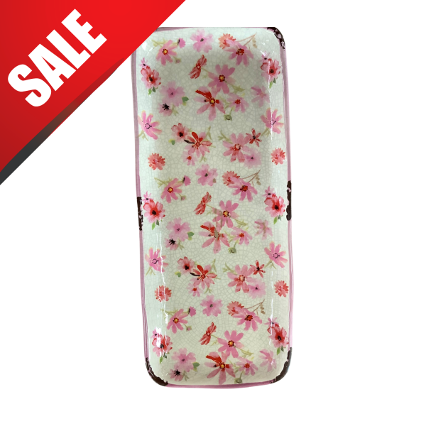 Teller Rosella rechteckig