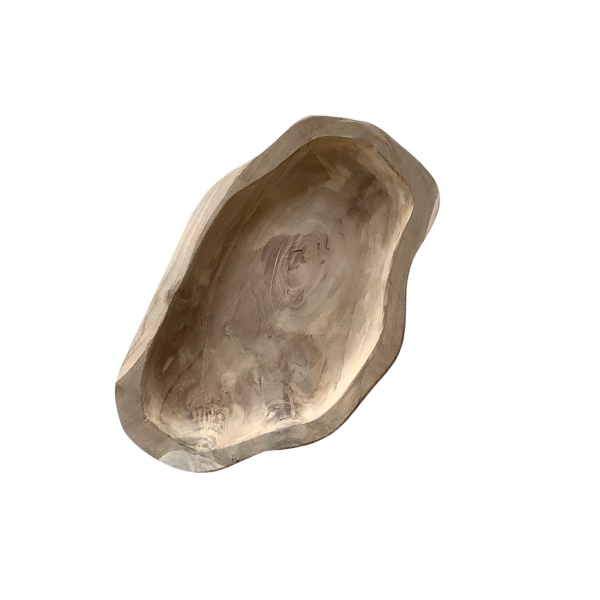 Tablett aus Teakholz