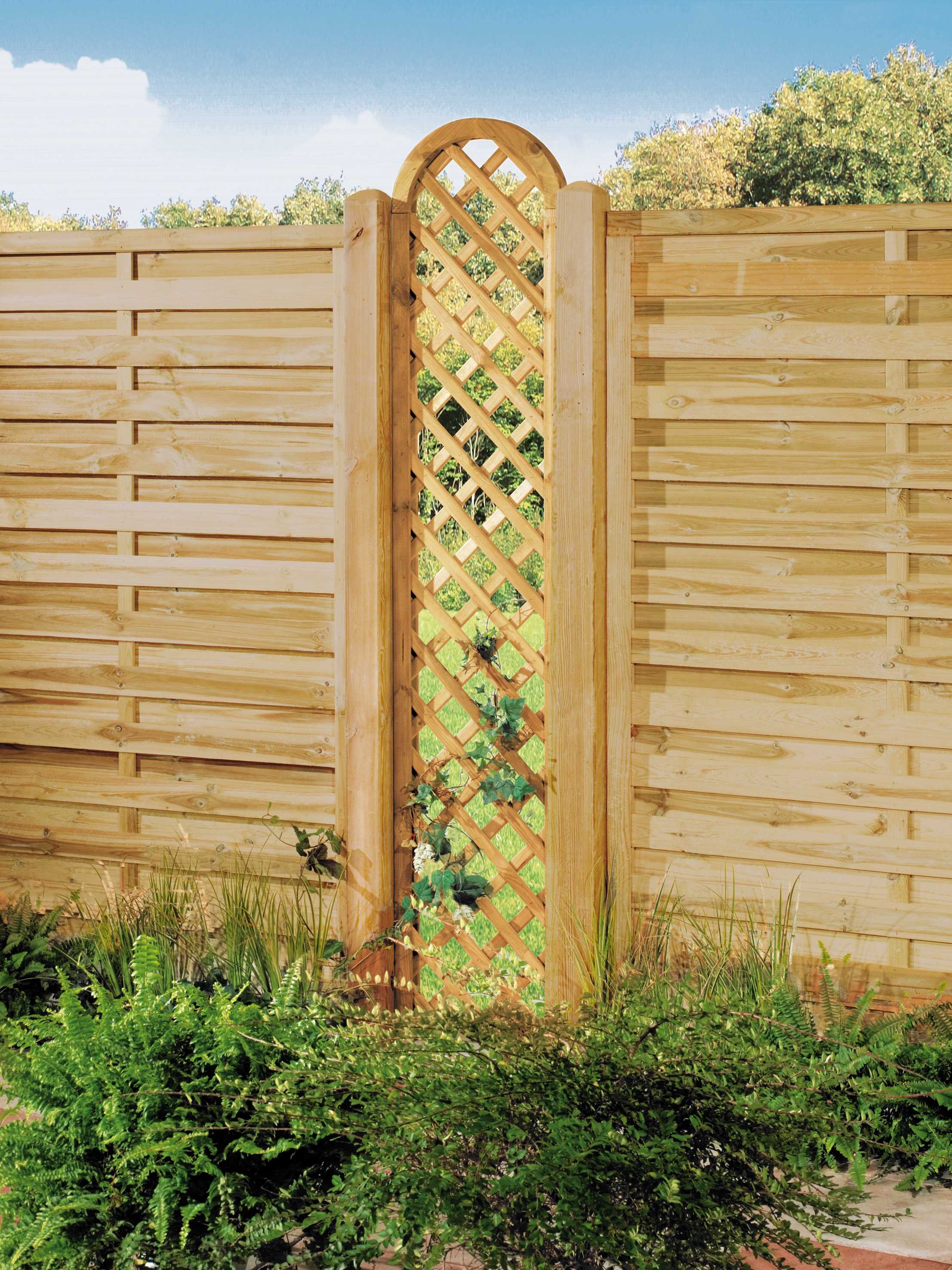 Rankgitter »B 40 x H 180/200 cm« Rundelement Kiefer/Fichte KD I B 40 x