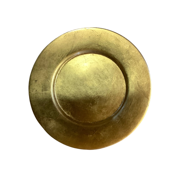 Keramik Platzteller gold