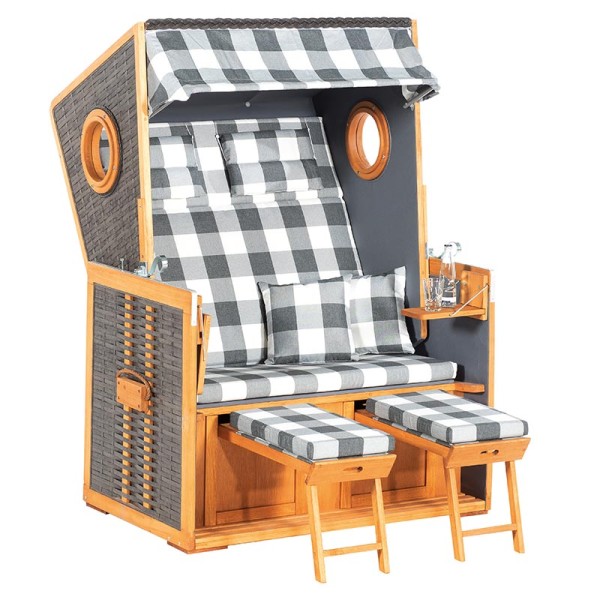 Gartenstrandkorb "Rustikal 110 Z"