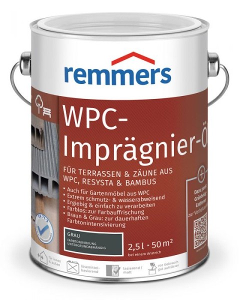 Remmers WPC-imprägnier-Öl | 0,75 l | braun
