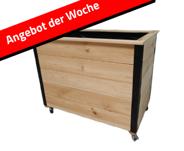 Hochbeet auf Rollen