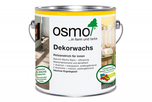 OSMO Dekorwachs | diverse Dekore, 2,5 Liter