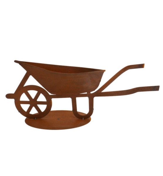 Schubkarre zum Bepflanzen