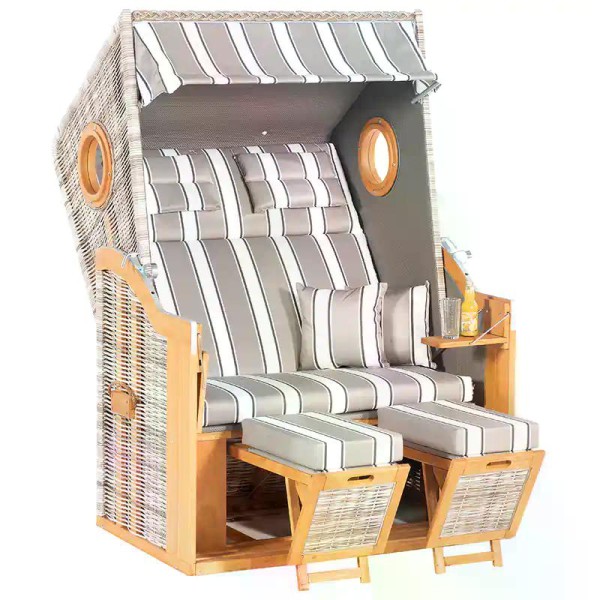 Gartenstrandkorb "Rustikal 34 Z"