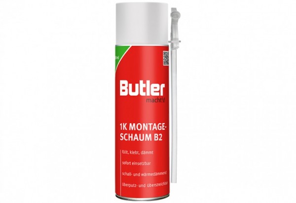 Butler 1K Montageschaum B2 750 ml