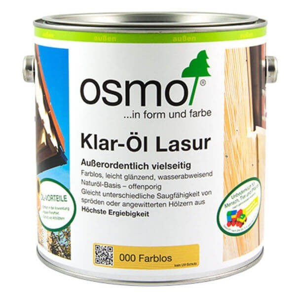 OSMO Klar-Öl Lasur | 2,5 l | Farblos