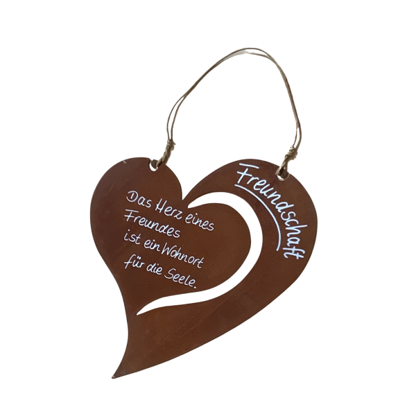Schild "Herz/Christine"