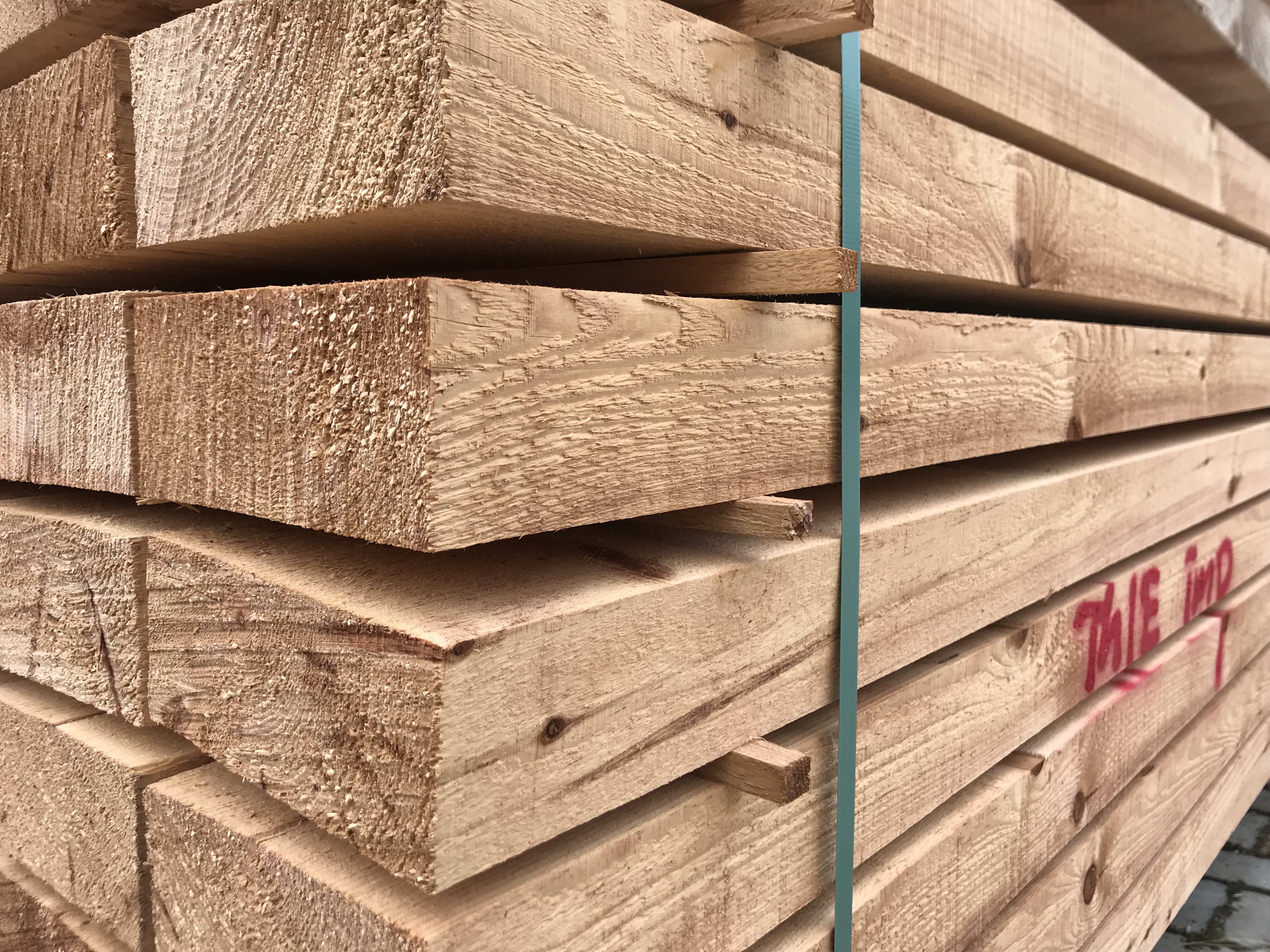 Kantholz imprägniert 180 x 80 mm