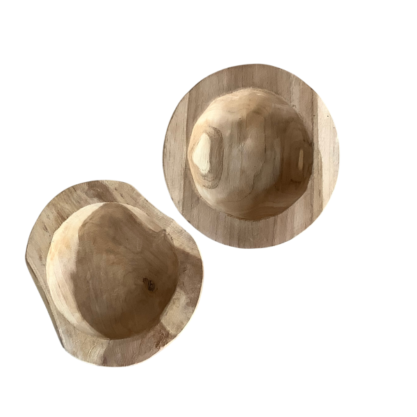 Teak Schale, natur