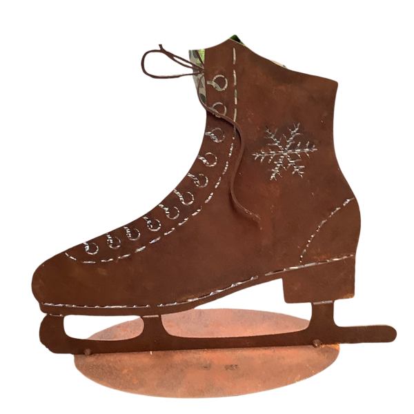 Schlittschuh -Jonas- auf Bodenplatte