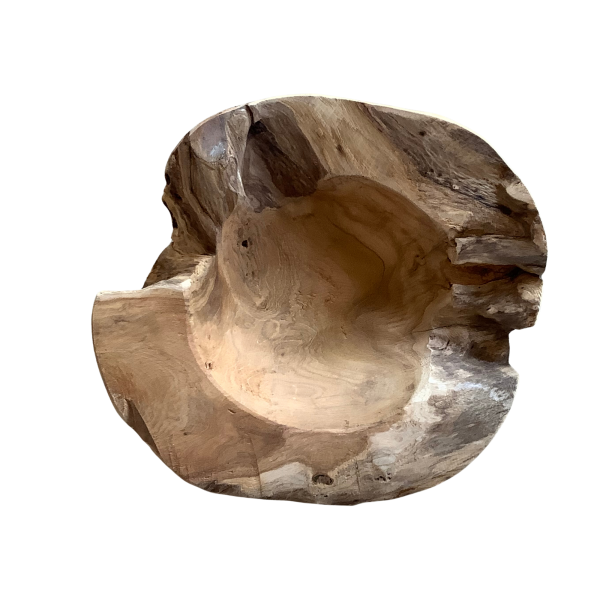 Teak Schale, natur