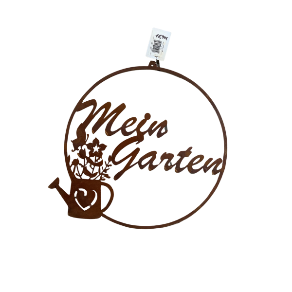 Schild "Mein Garten"