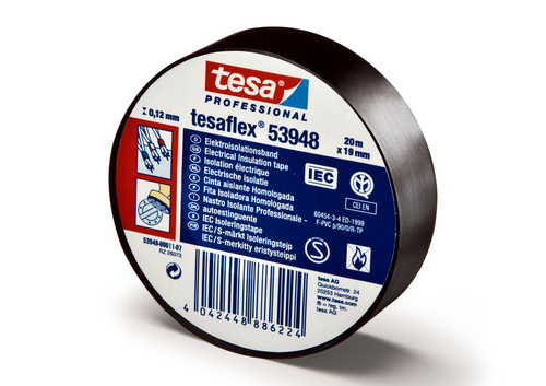 tesa Flex PVC-Elektro-Isolierband schwarz