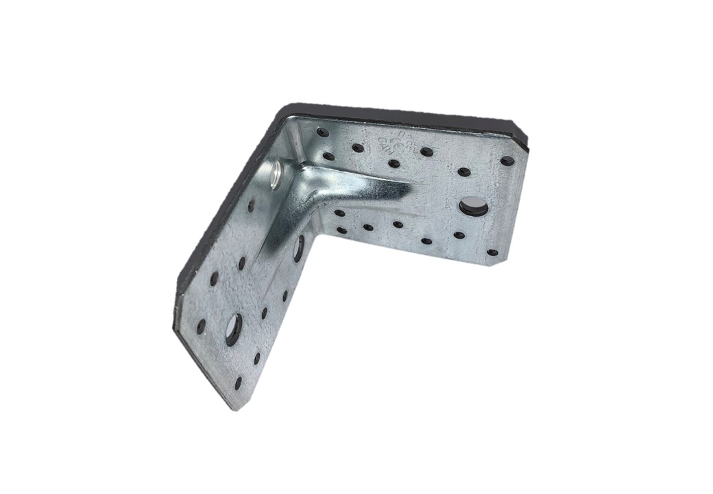 Schwerlast-Winkelverbinder mit Sicke | 90 x 50 x 50 mm verzinkt 90 x 50